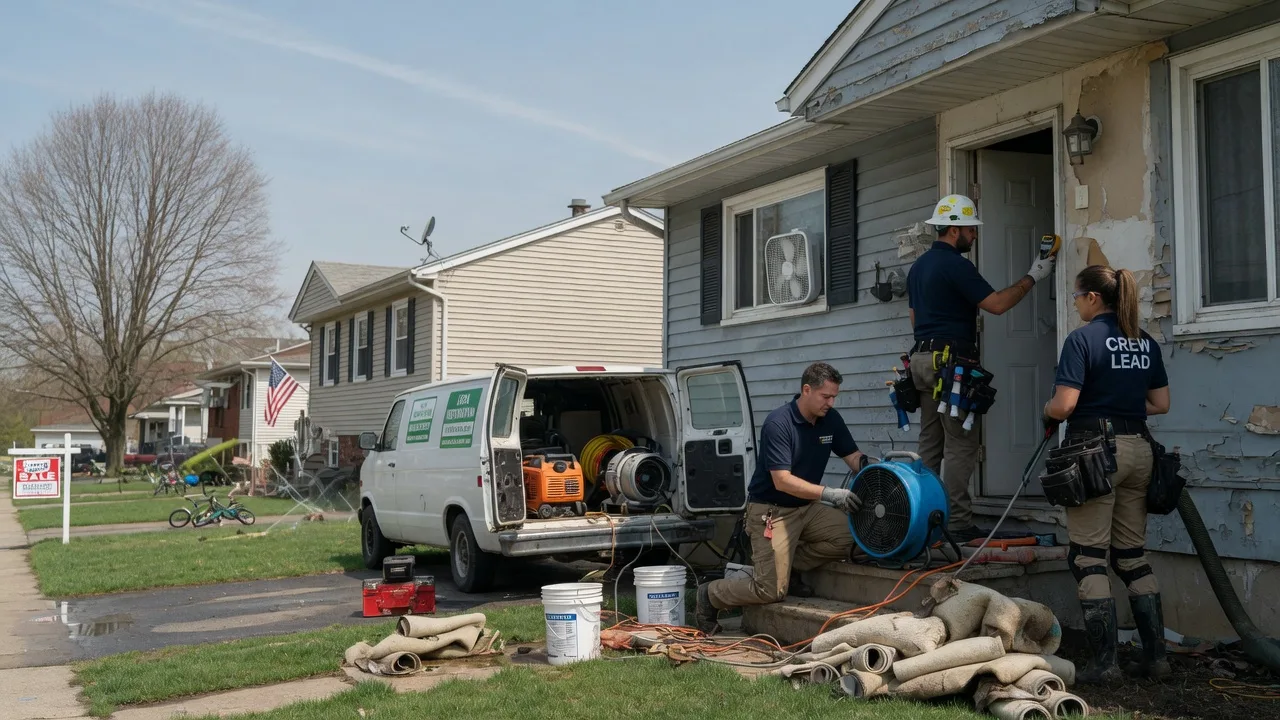 Flood Cleanup in Kingsley, PA near me