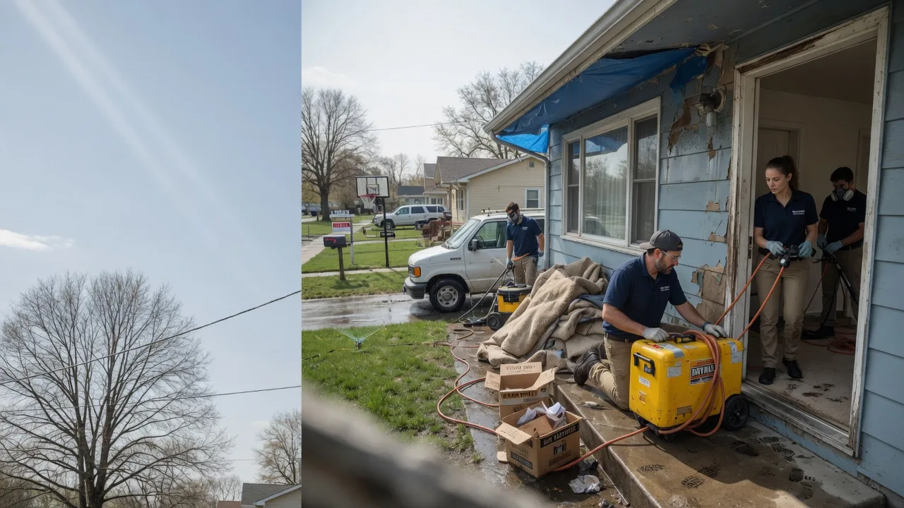 Basement Flood Cleanup in Kingsley, PA near me